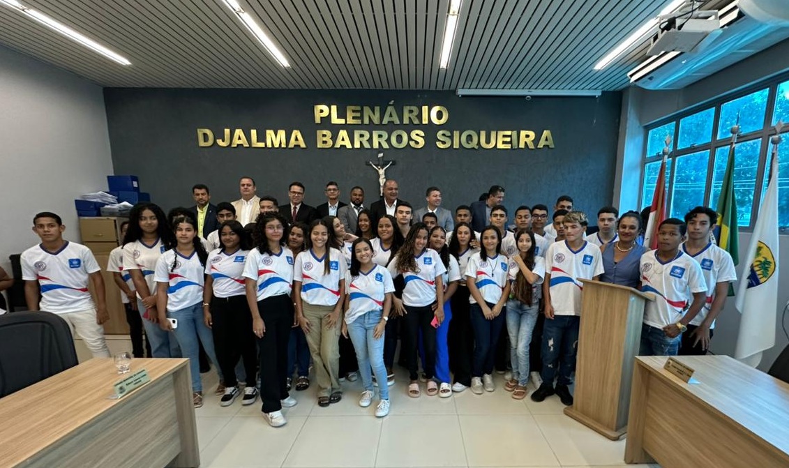 23ª Sessão conta com a participação dos estudantes da Escola Municipal Djalma Barros Siqueira