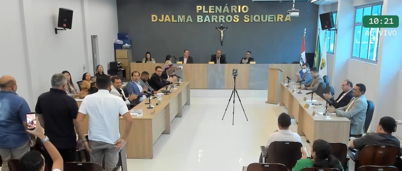 25ª Sessão Ordinária tem foco em valorização profissional e infraestrutura urbana