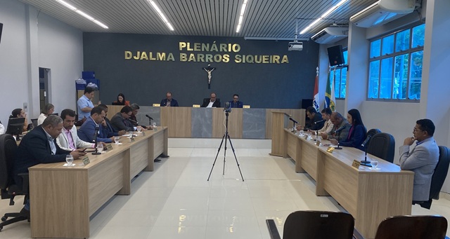 Câmara aprova projetos do Executivo e Legislativo em sessões ordinária e extraordinárias